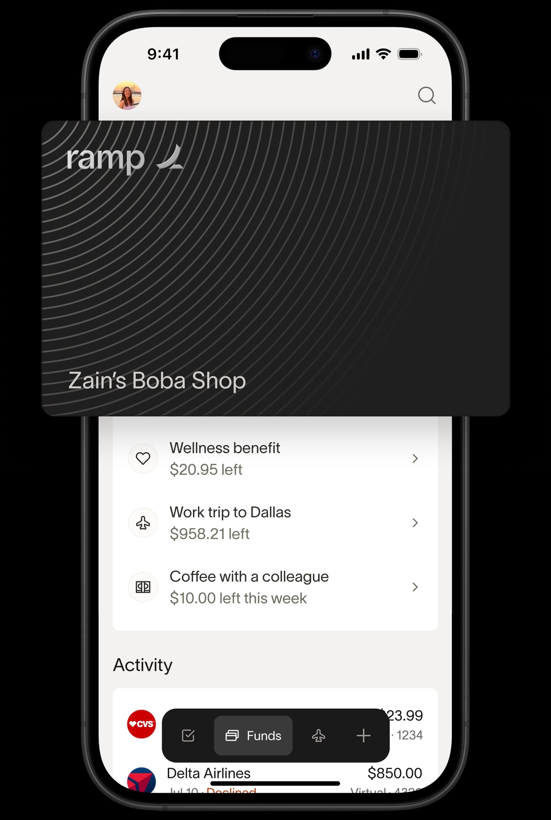 Mobile app hero phone