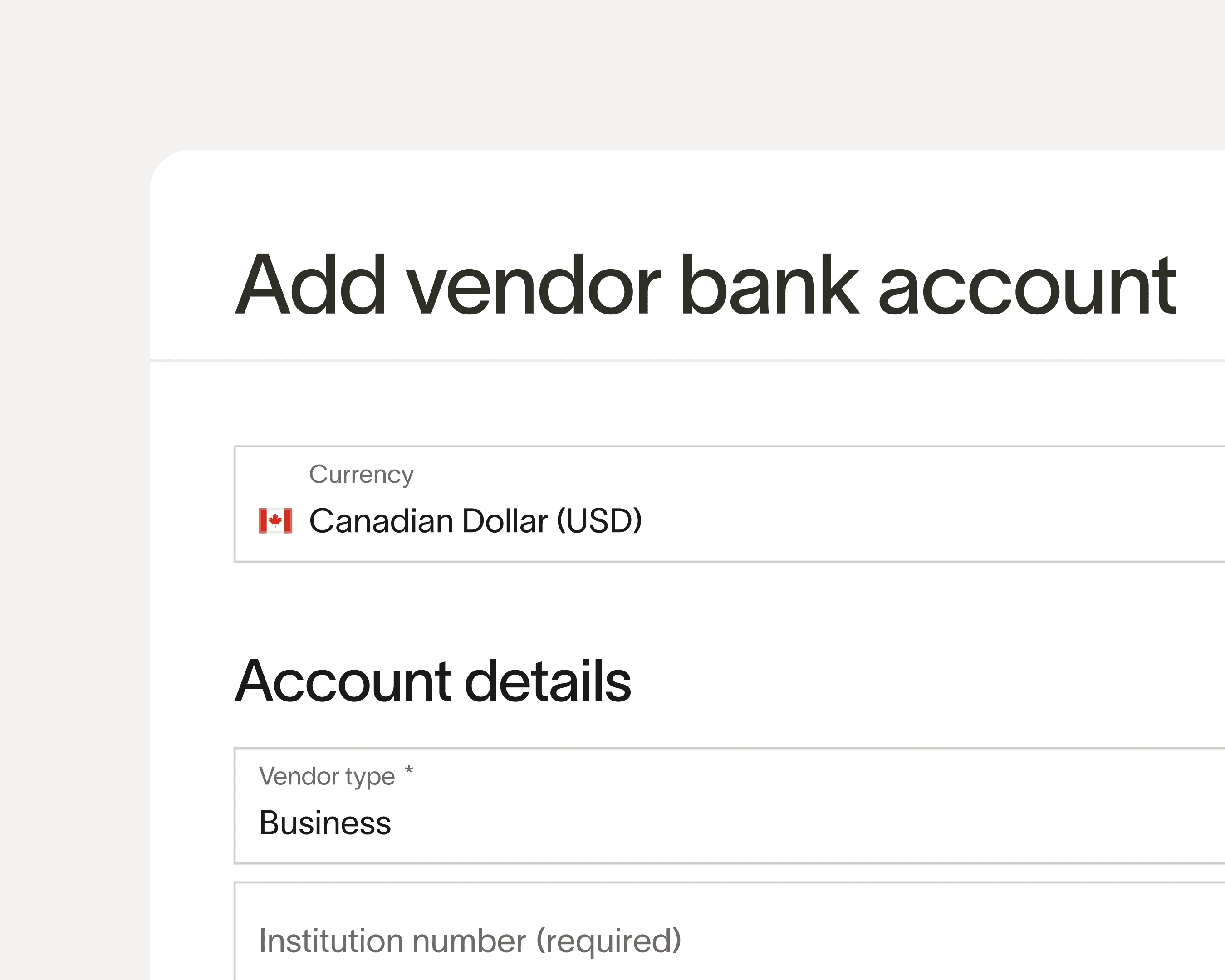 Local Bill Pay in CAD